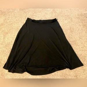 George Black Flowy Skirt